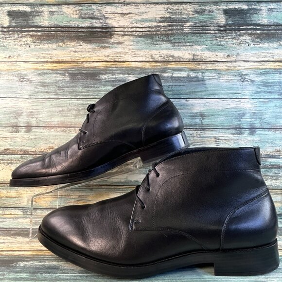 Cole Haan Grand O.S Chukka Boot Mens 11M Black Leather Dress Work Lace Up Combat main image 15